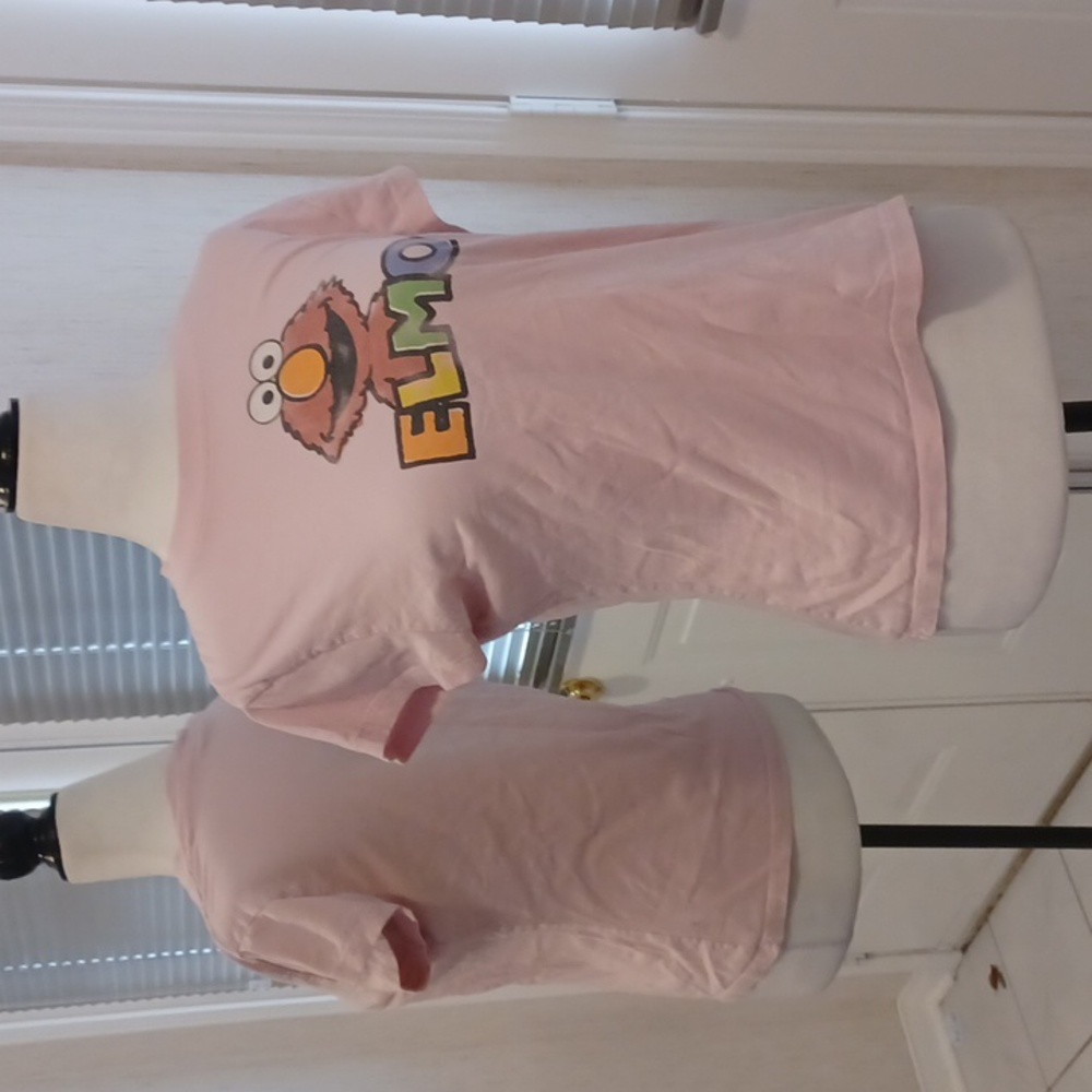 4/$30 Pink Elmo Tee - Size Large (Runs Small)